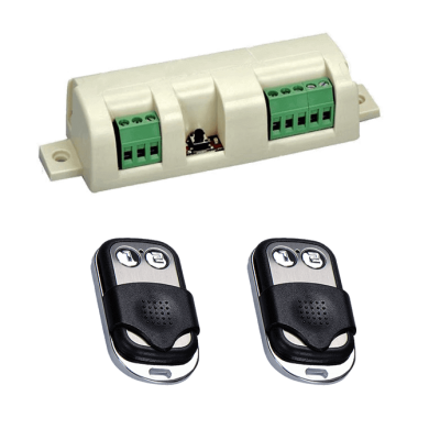 Cuppon Kepenk Alıcısı + 2 Kepenk Kumandası