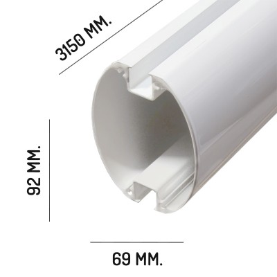 Nice XBA15 Kalın Bariyer Kolu (3 Metre)