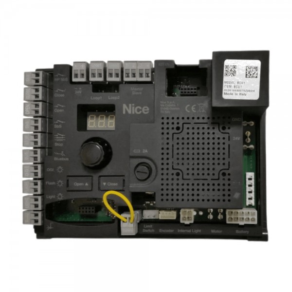 Nice SPBCU1 Kontrol Ünitesi (MBAR / LBAR Bariyer Sistemleri Uyumlu Yedek Kontrol Ünitesi)